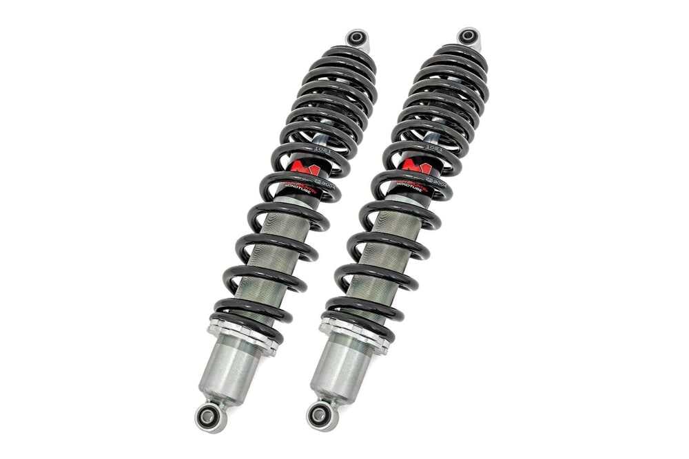 Rough Country Polaris Ranger XP 1000 Ride Height Adjust M1 Front Coil Over Shocks