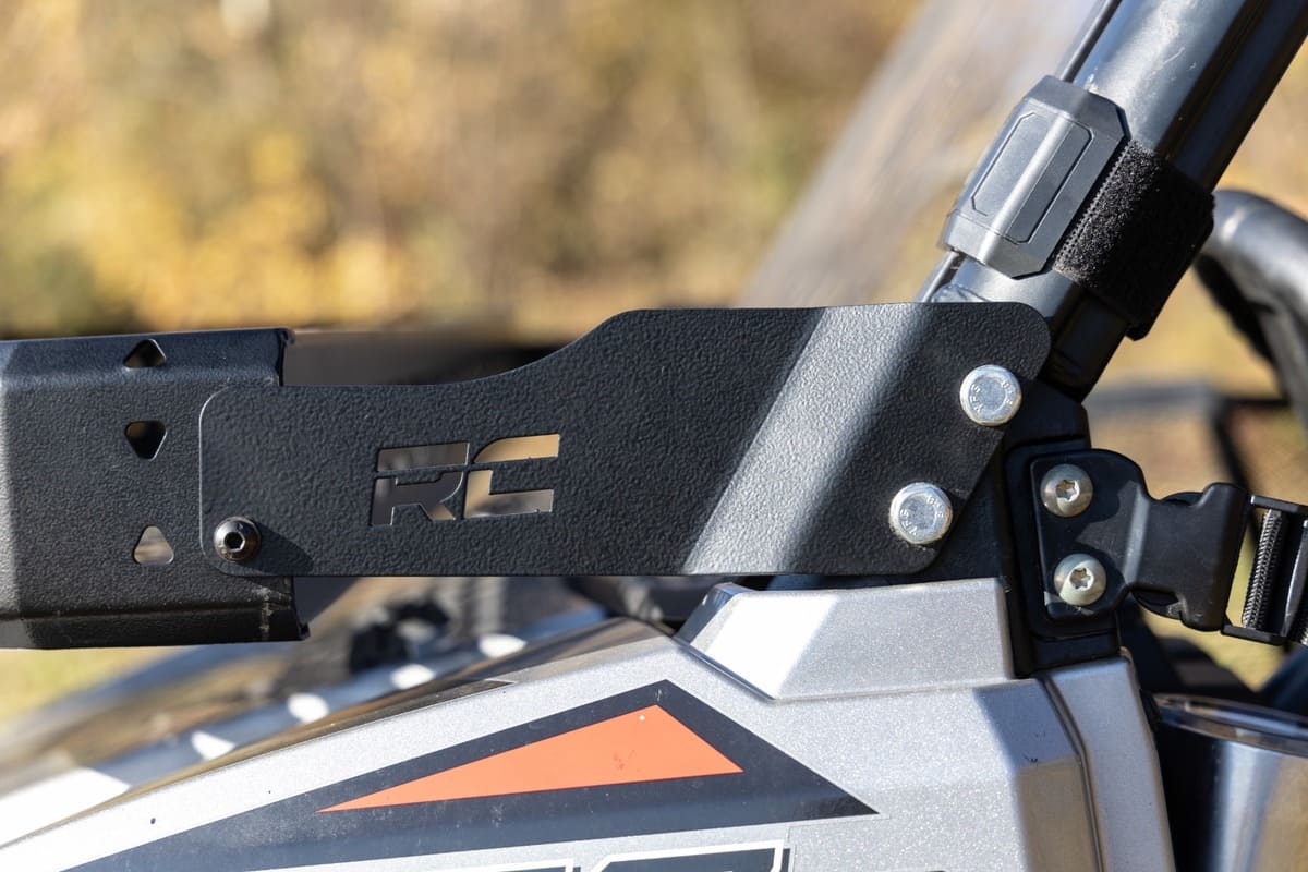 Rough Country Polaris Ranger XP 900/1000 6" Black Slimline Front Cargo Rack