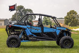 Rough Country Polaris RZR 1000 XP Rear Tubular Bumber With Reciever Hitch