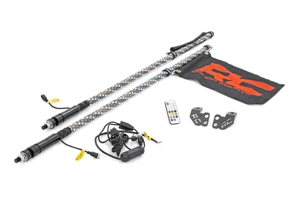 Rough Country Polaris RZR XP 1000 Whip Mount