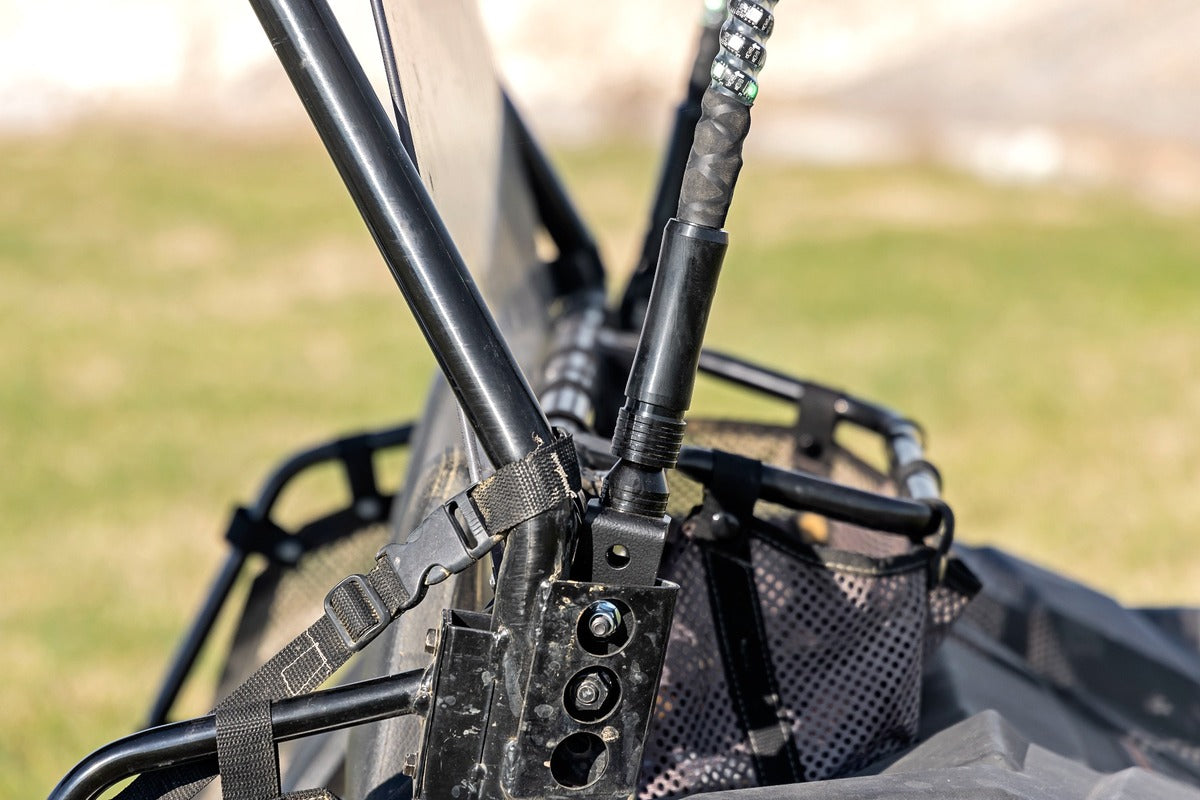 Rough Country Polaris RZR 170 Bed Mount LED Whip Light Kit