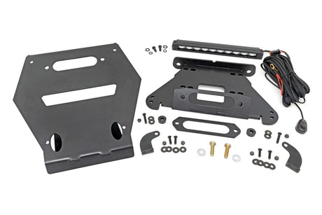 Rough Country Polaris RZR Pro R Winch Mount