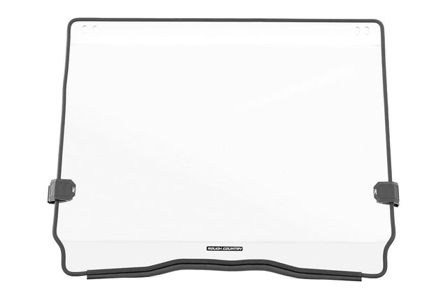 Rough Country Polaris RZR Pro/ Turbo R Scratch Resistant Full Windshield