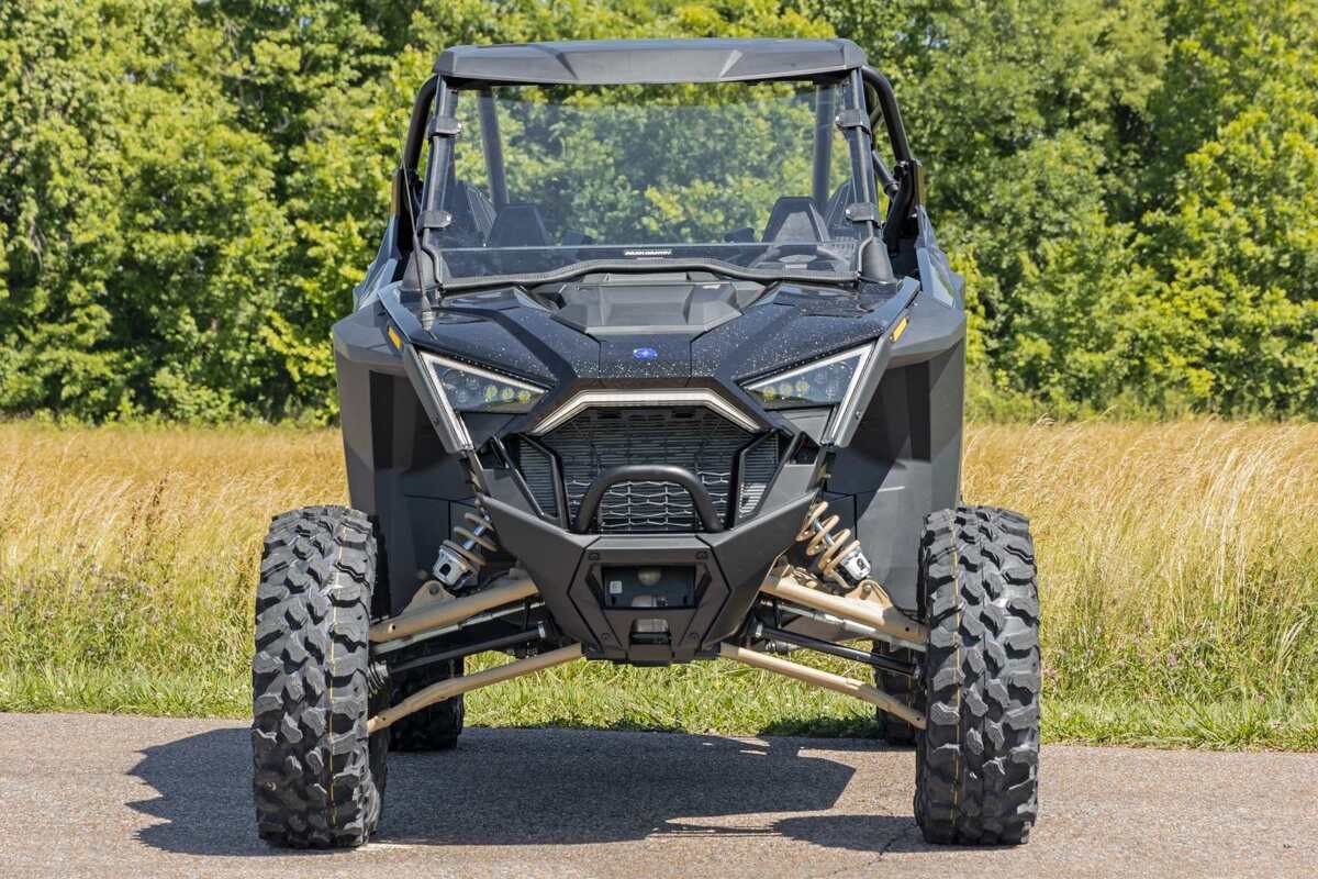 Rough Country Polaris RZR Pro/ Turbo R Scratch Resistant Full Windshield