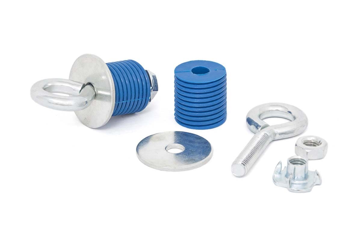 Rough Country Polaris RZR XP 1000 1" Bed Tie Down Kit - 5PCS