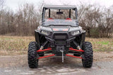Rough Country Polaris RZR XP 1000 10" Black Slimline LED Pair Grille Kit