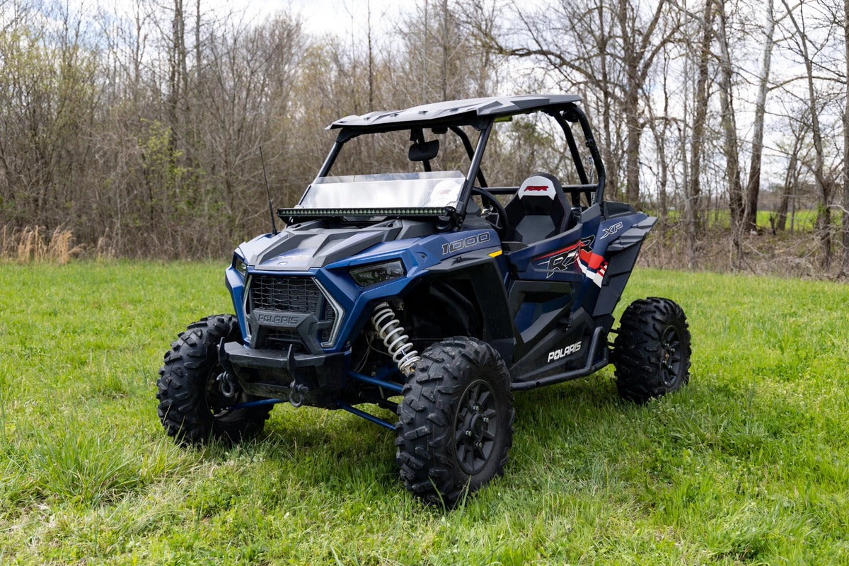 Rough Country Polaris RZR XP 1000 40" Black Single Row Front Mount LED Light Kit