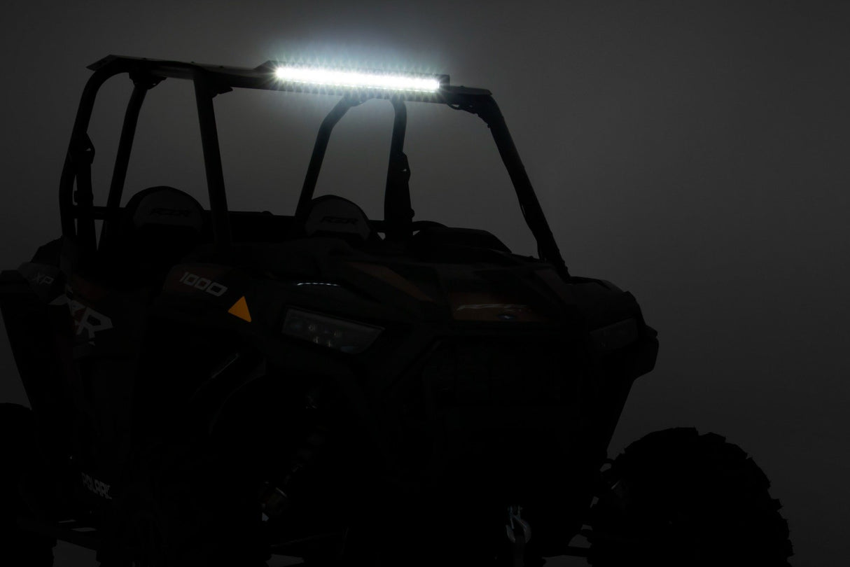 Rough Country Polaris RZR XP 1000 4WD 20" LED Combo Metal Fab Roof