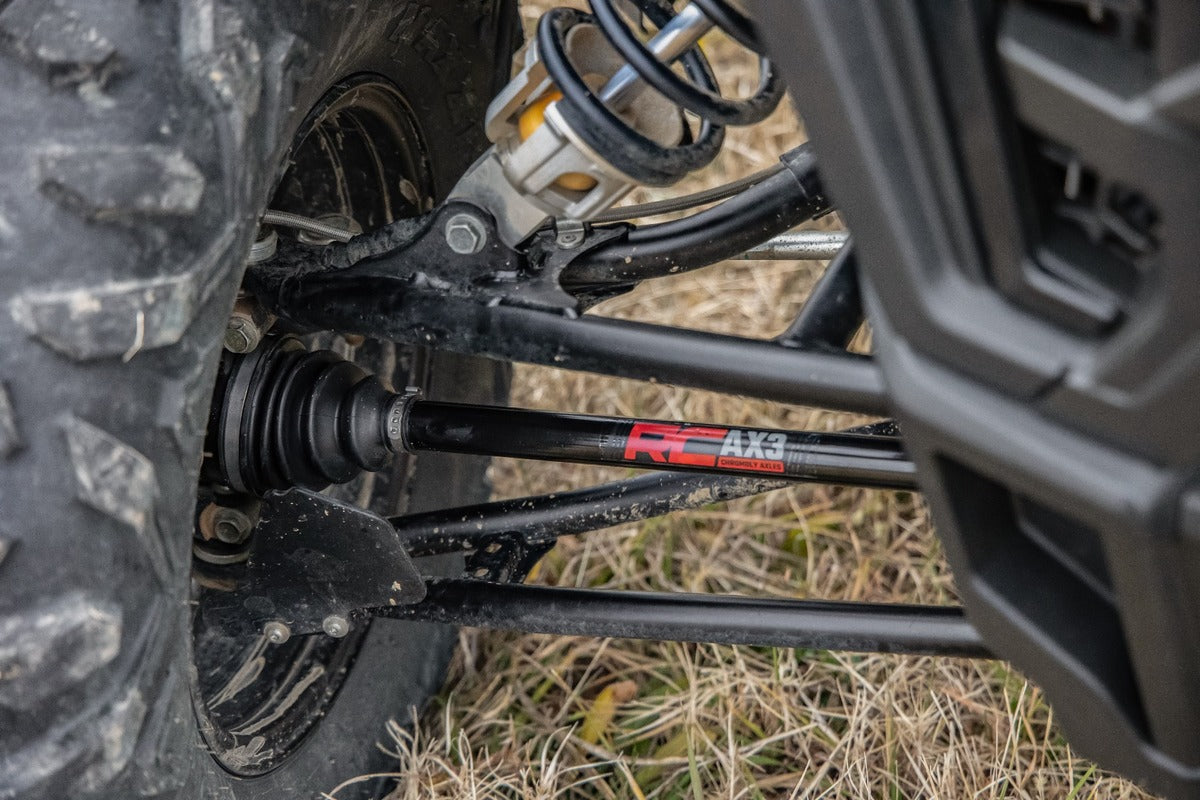 Rough Country Polaris RZR XP 1000 Front 4340 Chromoly AX3 Heavy-Duty Replacement Axle