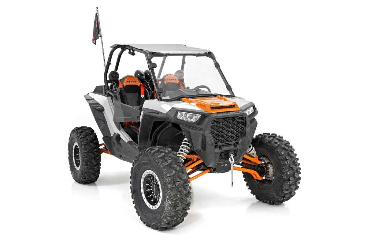 Rough Country Polaris RZR XP 1000 Scratch Resistant Full Windshield