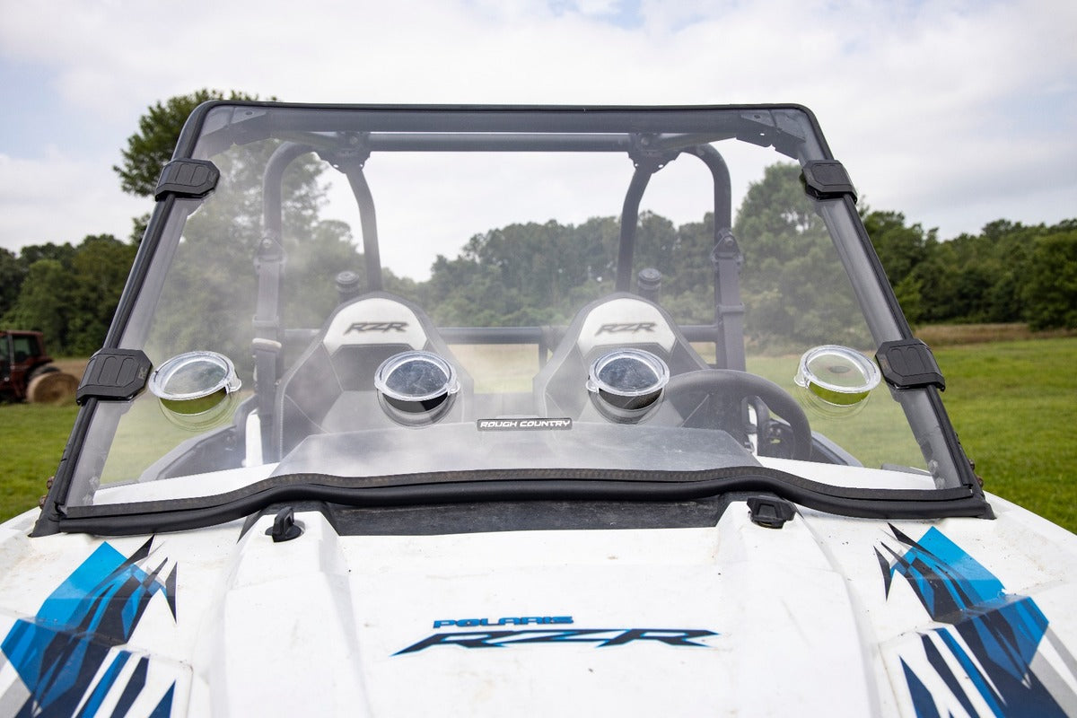 Rough Country Polaris RZR XP 1000 Scratch Resistant Vented Full Windshield
