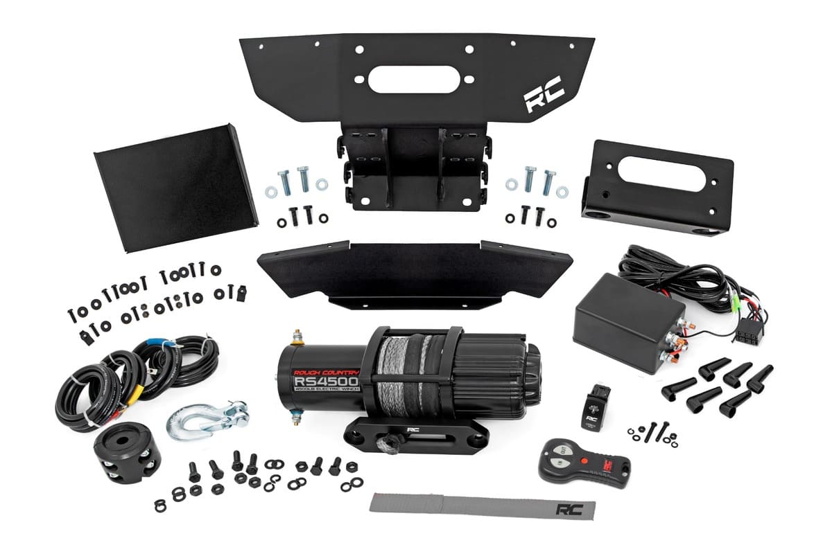 Rough Country 24+ Polaris RZR XP 1000 Winch Mount