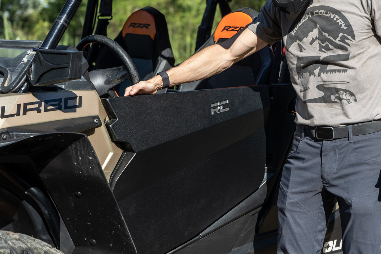 Rough Country Polaris RZR XP 4 1000/ Turbo Aluminium Lower Half Doors
