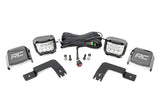 Rough Country Polaris Xpedition ADV-5 2" Cube Lights Under Bed Mount LED Light Kit