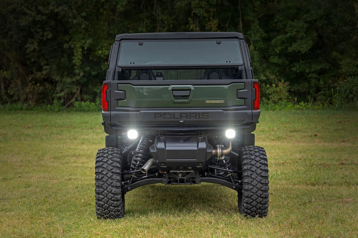 Rough Country Polaris Xpedition ADV-5 2" Cube Lights Under Bed Mount LED Light Kit