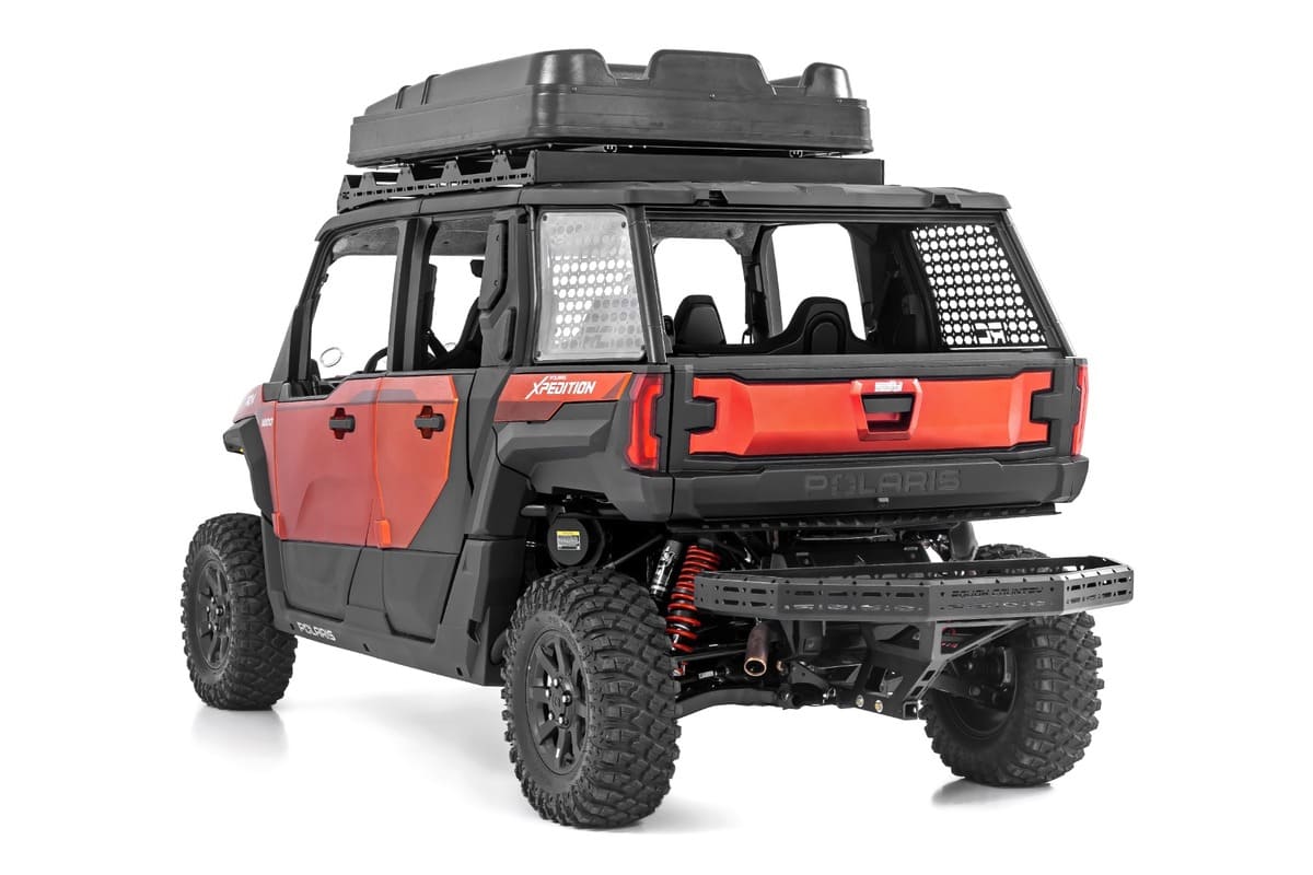 Rough Country Polaris Xpedition ADV 5 Scratch Resistant Bed Side Rear Windows