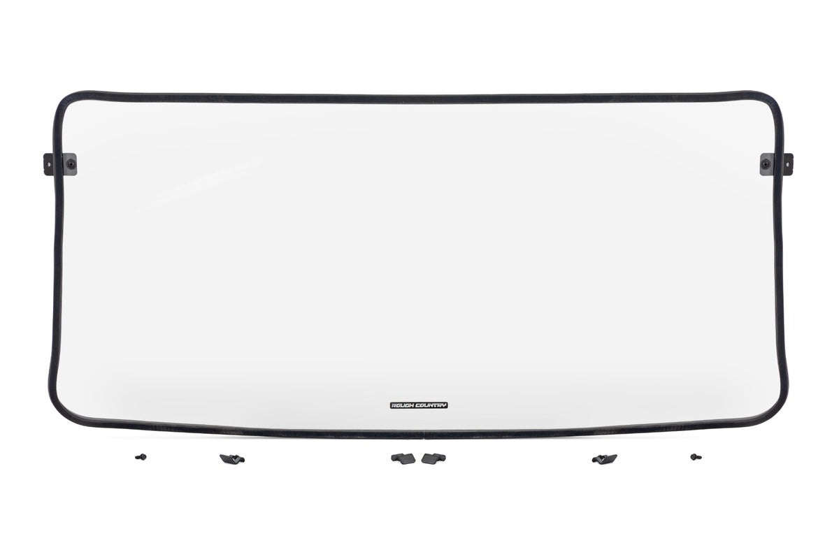 Rough Country Polaris Xpedition ADV 5 Scratch Resistant Full Windshield