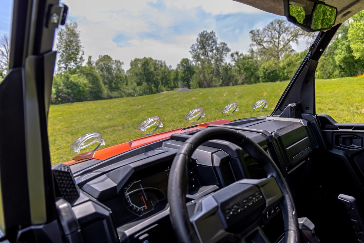 Rough Country Polaris Xpedition XP 5 Scratch Resistant Vented Full Windshield