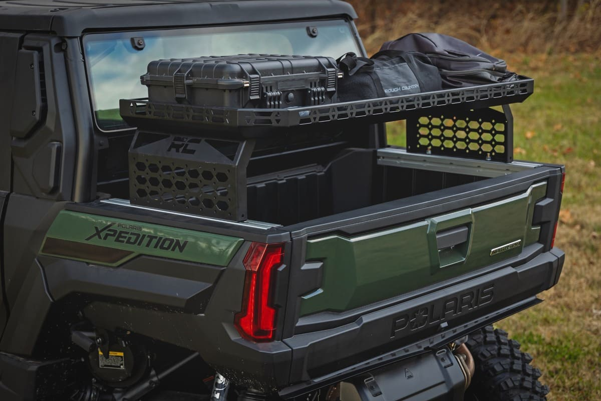 Rough Country Polaris Xpedition XP Spare Tire Mount Bed Rack