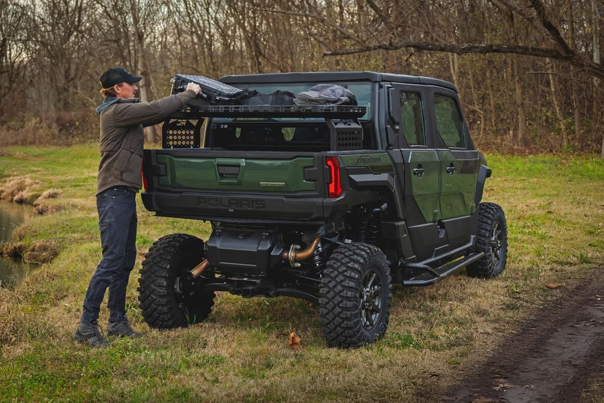 Rough Country Polaris Xpedition XP Spare Tire Mount Bed Rack