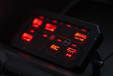 Rough Country RGB Backlit Buttons Multifunction Modes 8 Gang Switch Panel