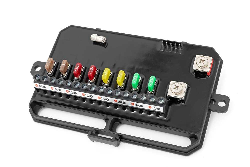 Rough Country RGB Backlit Buttons Multifunction Modes 8 Gang Switch Panel
