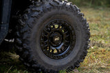 Rough Country Semi Gloss Black 14x7/4x137 One Piece 82 Series Wheel