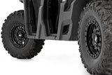 Rough Country Semi Gloss Black 14x7/4x137 One Piece 82 Series Wheel