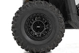 Rough Country Semi Gloss Black 14x7/4x137 One Piece 82 Series Wheel