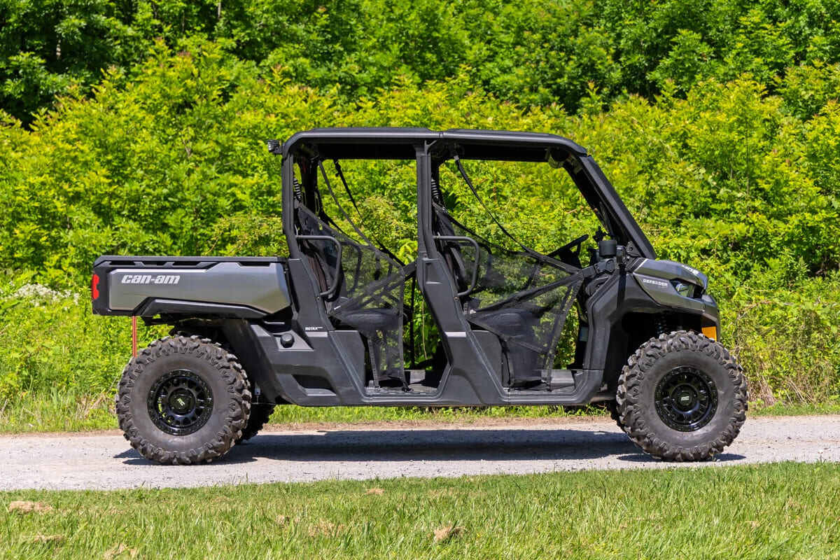 Rough Country Semi Gloss Black 15x7 | 5x4.5 | +10mm 82 Series Wheel