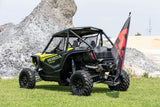 Rough Country Single 2 & 2.5" Inch Hitch w/ Flag Pole Holder