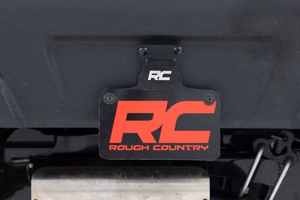 Rough Country Universal LED lighted License Plate Bracket