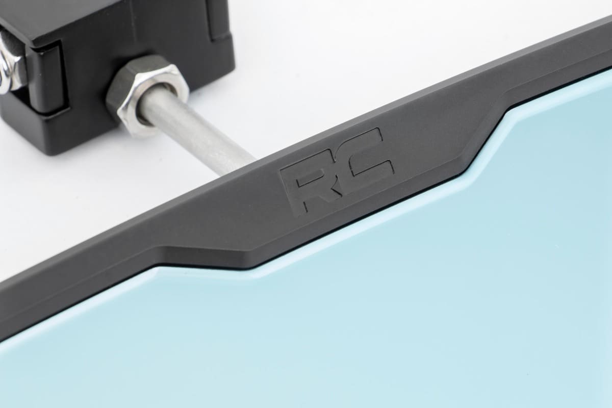 Rough Country UTV 1.75-2" Mount 12" Dome Light Aluminum Rear View Mirror