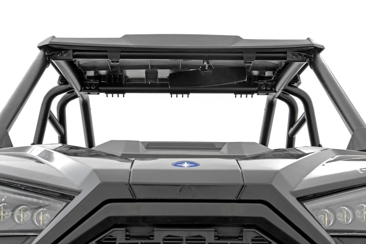 Rough Country UTV 1.75-2" Mount 12" Dome Light Aluminum Rear View Mirror