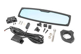 Rough Country UTV 1.75-2" Mount 12" Dome Light Aluminum Rear View Mirror