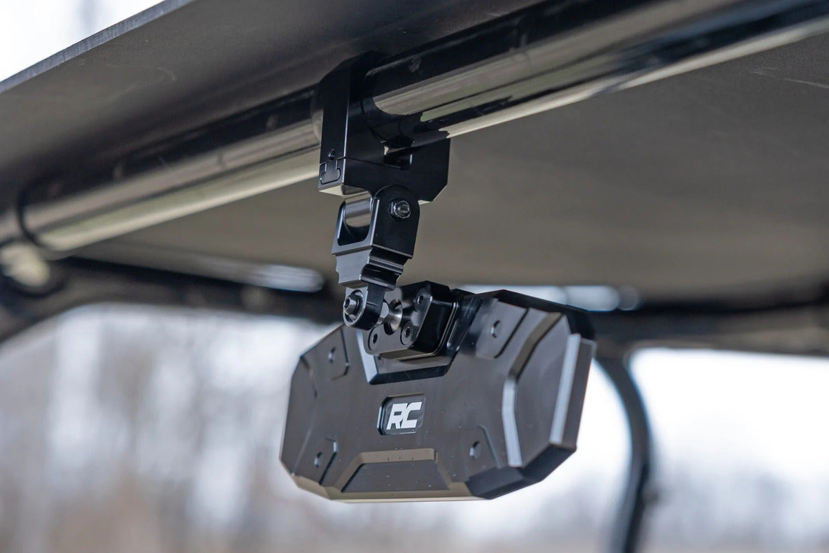 Rough Country UTV Universal 1.5"-2" Cage Aluminum Rear View Mirror
