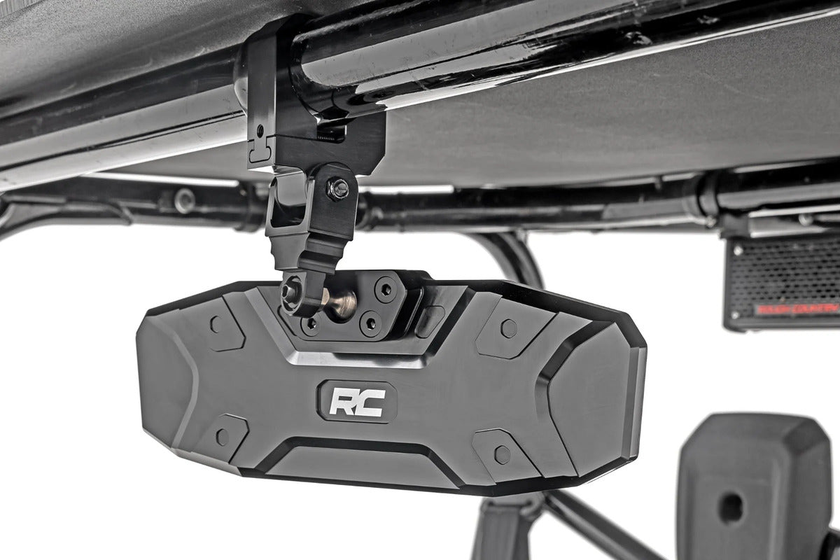Rough Country UTV Universal 1.5"-2" Cage Aluminum Rear View Mirror
