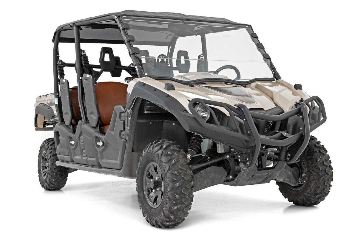 Rough Country Yamaha Viking Scratch Resistant Full Windshield