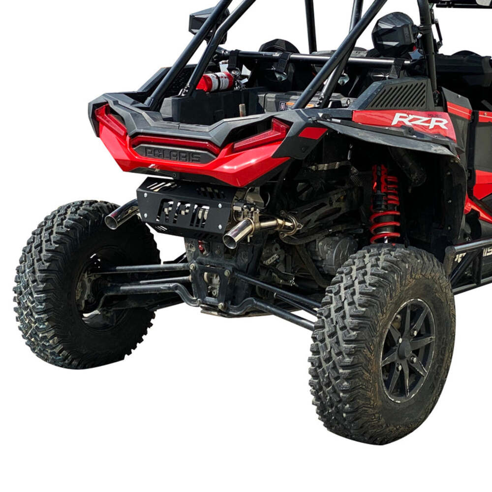RPM '16-'22 Polaris RZR XP Turbo / Turbo S Dual Tip E-Valve Muffler Captains Choice Exhaust