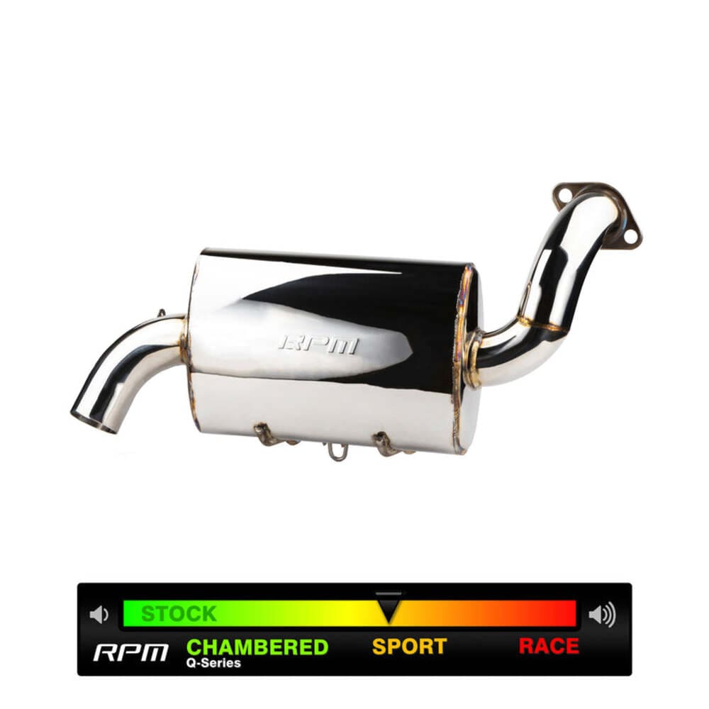 RPM '16-'24 Polaris General XP 1000/ RZR S 1000 Sport Muffler