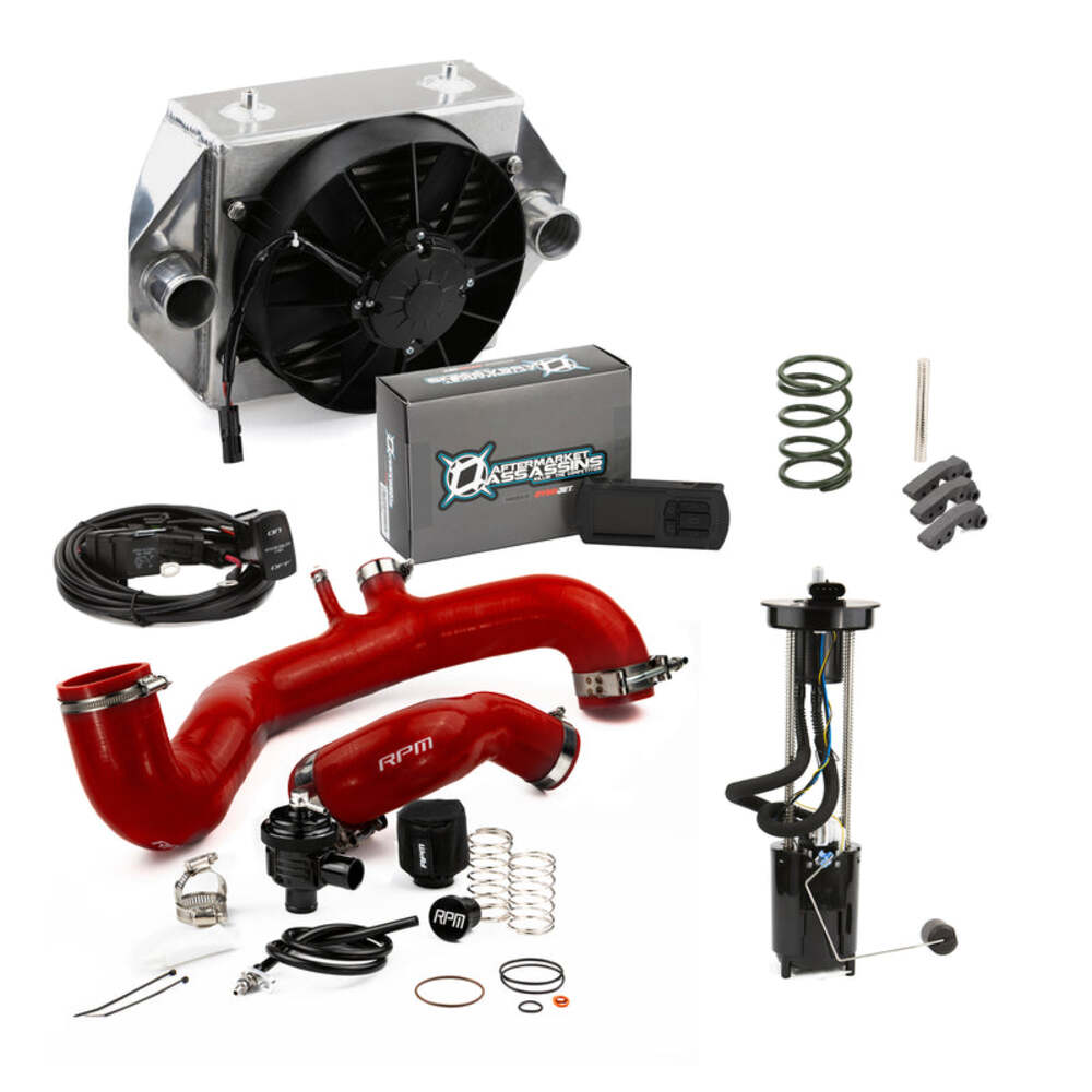 RPM '17-'19 Can-Am Maverick X3 120HP to 205HP Big Core Intercooler Kit & Tuner