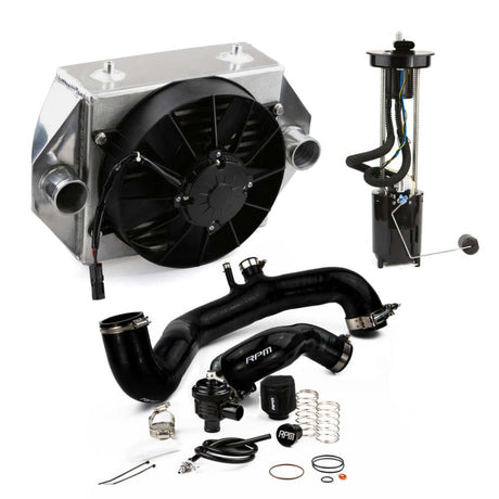 RPM  '17-'19 Can-Am Maverick X3 Upgrade kit Big Core Intercooler Fuel Pump & Silicone 120HP to 170+HP