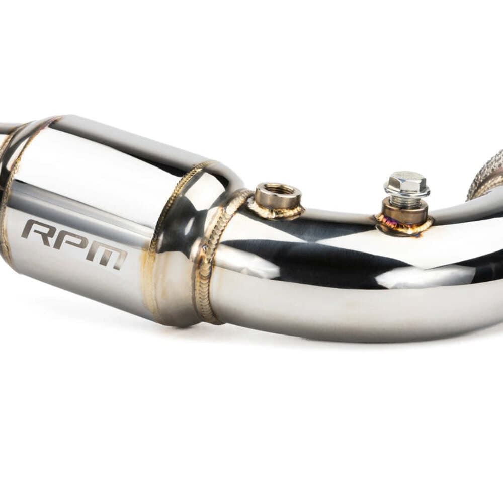 RPM '17-'25 Can-Am Maverick X3 Turbo Back 3" Full Race Exhaust w/ Muffler