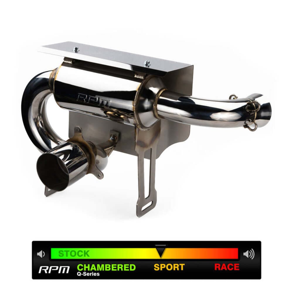 RPM '17-'25 Can-Am Maverick X3/ Turbo R/ RR Sport Muffler Slip On Exhaust