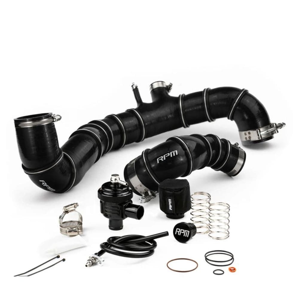 RPM '17-'25 Can-Am Maverick X3 Wire Reinforced 5ply Silicone Charge Tube