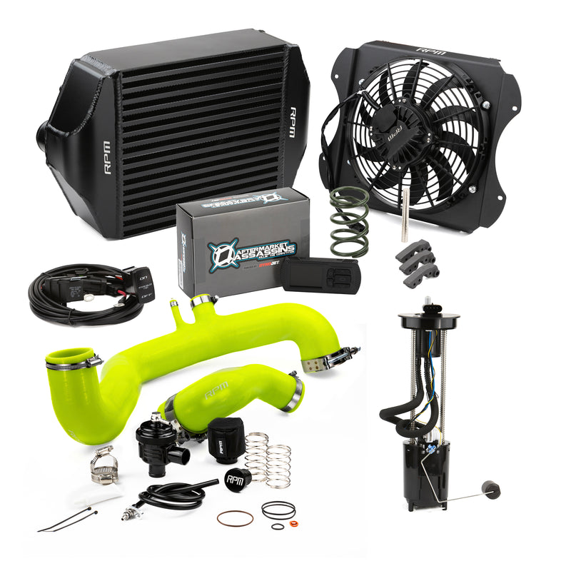 RPM '20-'22 Can-Am Maverick X3 120HP to 205HP Complete Upgrade Kit X3 Big Core Intercooler Kit & Tuner