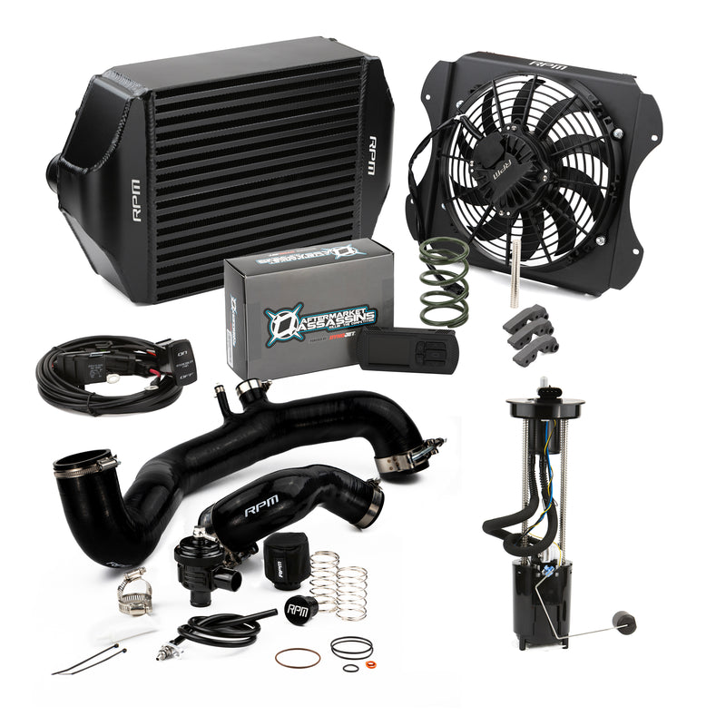RPM '20-'22 Can-Am Maverick X3 120HP to 205HP Complete Upgrade Kit X3 Big Core Intercooler Kit & Tuner