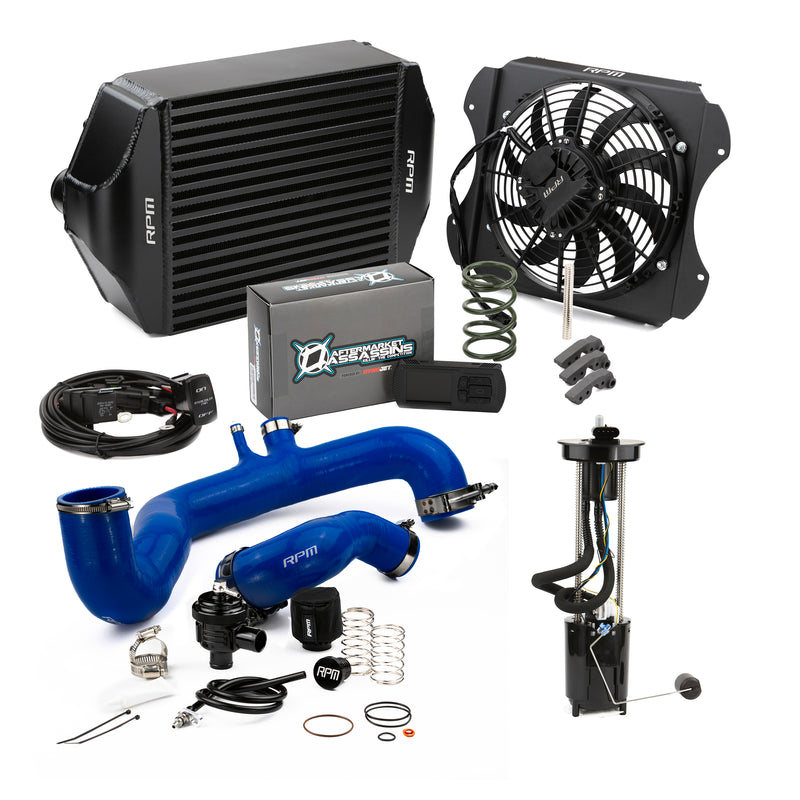 RPM '20-'22 Can-Am Maverick X3 120HP to 205HP Complete Upgrade Kit X3 Big Core Intercooler Kit & Tuner