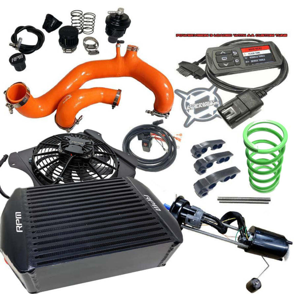 RPM '20-'22 X3 120HP to 205HP Complete Upgrade Kit X3 Big Core Intercooler Kit and Tuner