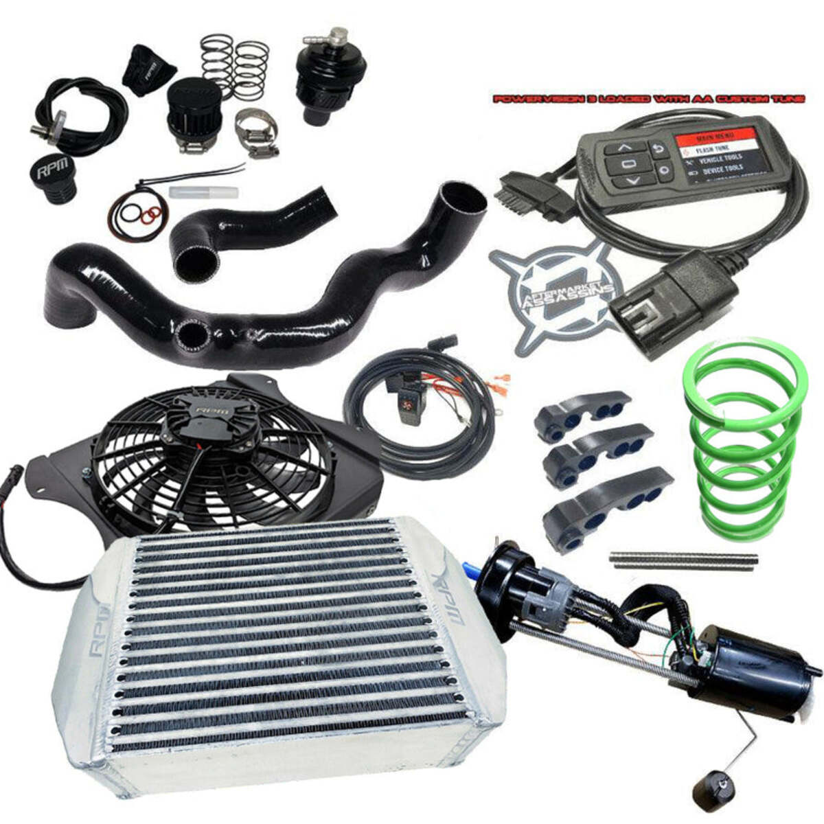 RPM '20-'22 X3 120HP to 205HP Complete Upgrade Kit X3 Big Core Intercooler Kit and Tuner